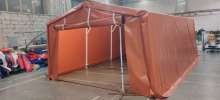 Тентовый гараж 3 х 6,1 х 2.4 м (тент ПВХ)